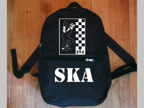 SKA jednoduchý ľahký ruksak, rozmery pri plnom obsahu cca: 40x27x10cm materiál 100%polyester